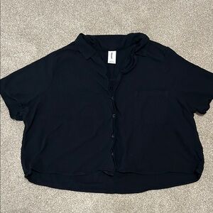 Abound crop button up Women's